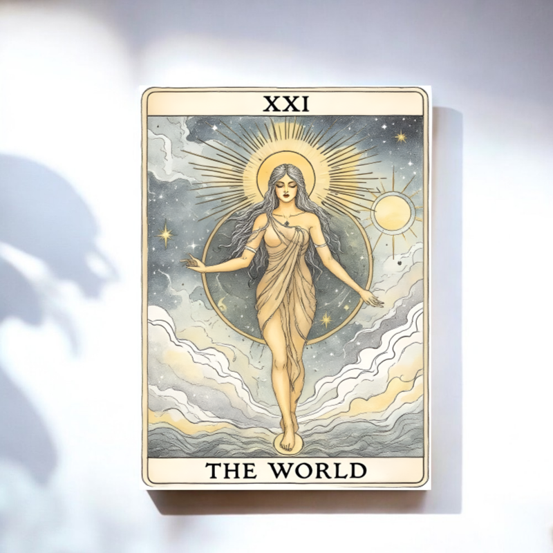 ‘THE WORLD’ 타로액자